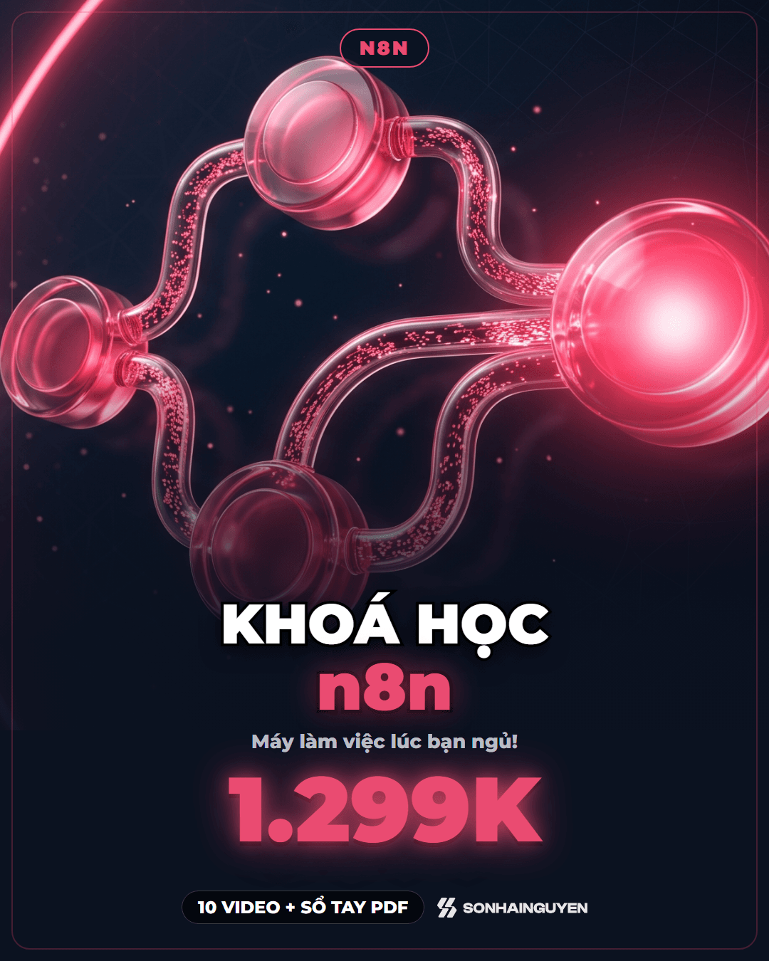 Khoá Học n8n – Dây Chuyền Tự Chạy