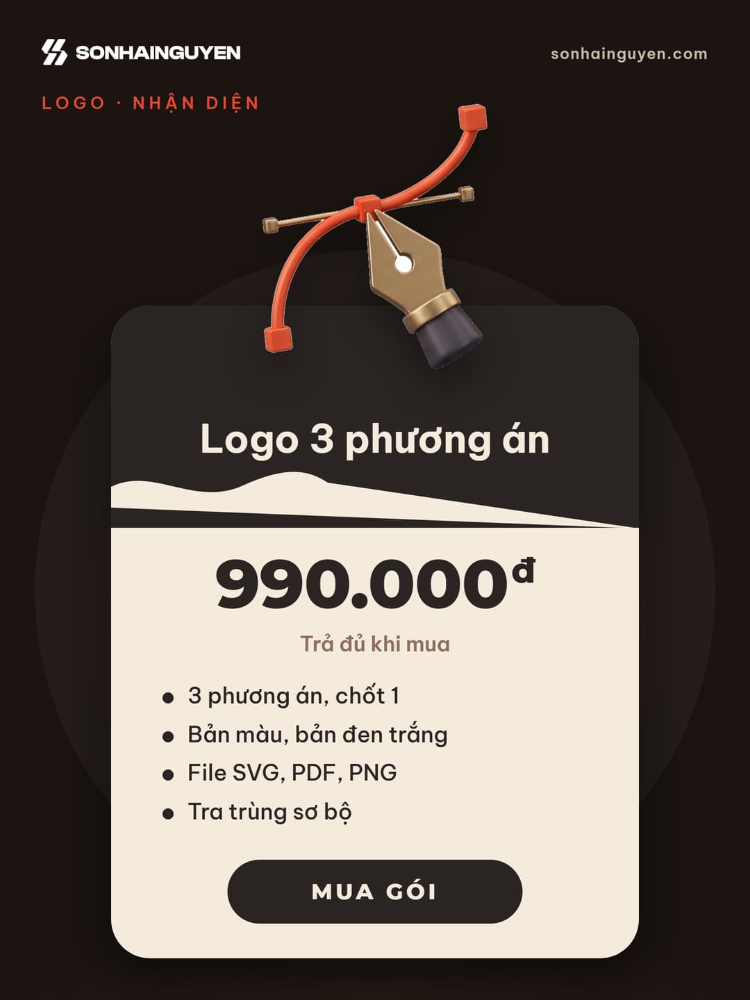 Thiết kế Logo · 3 phương án - ảnh 1