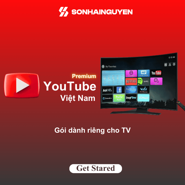 Youtube premium dành cho TiVi