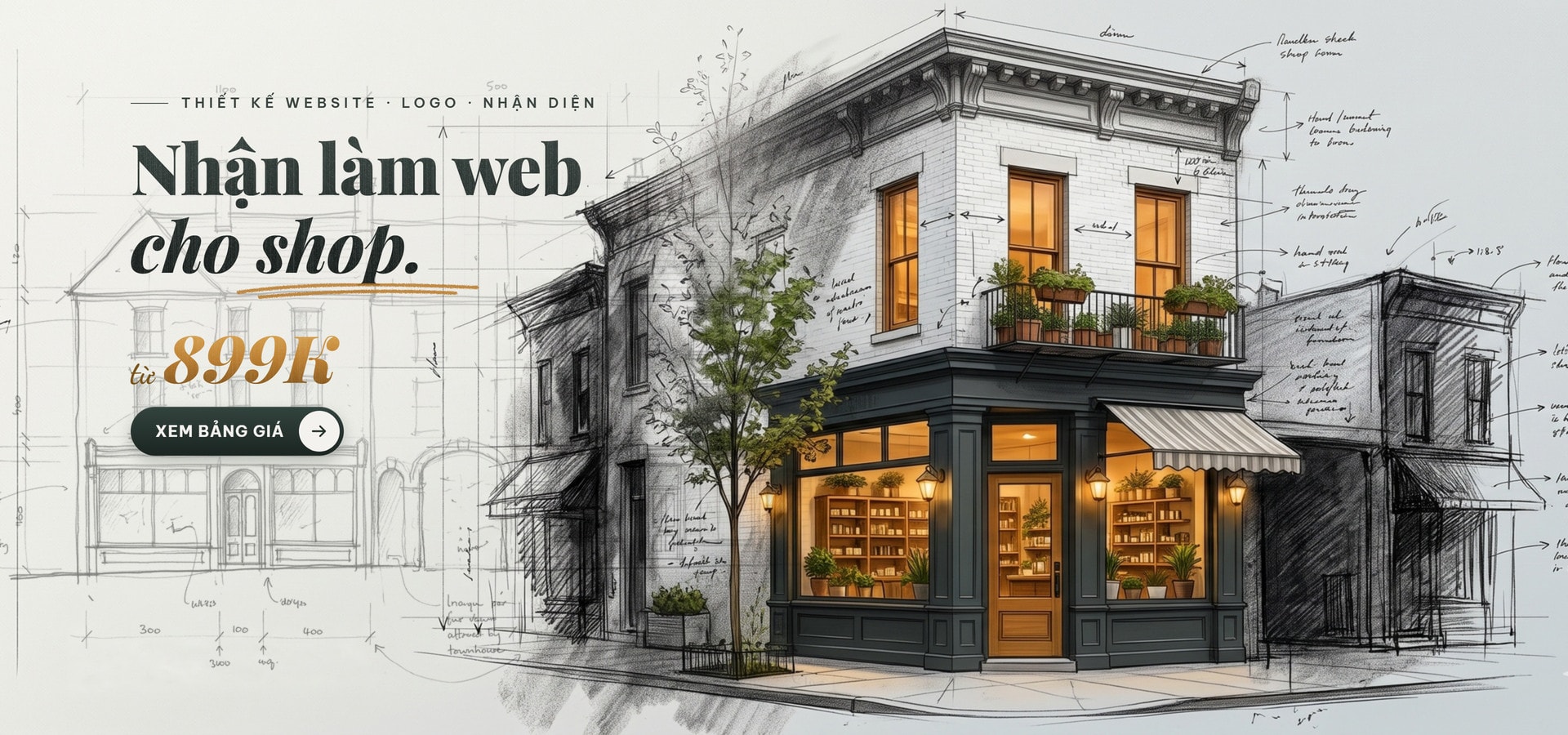 Nhận làm web cho shop