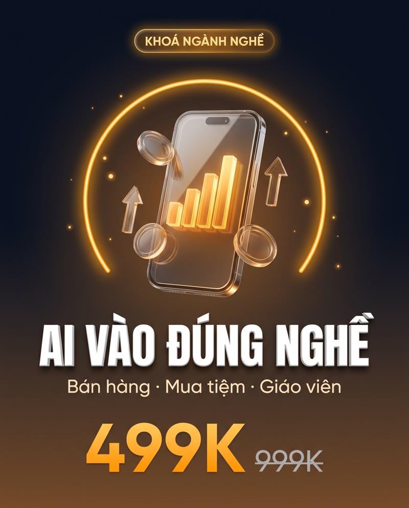 Khoá Ngành Nghề – AI Vào Đúng Nghề Của Bạn
