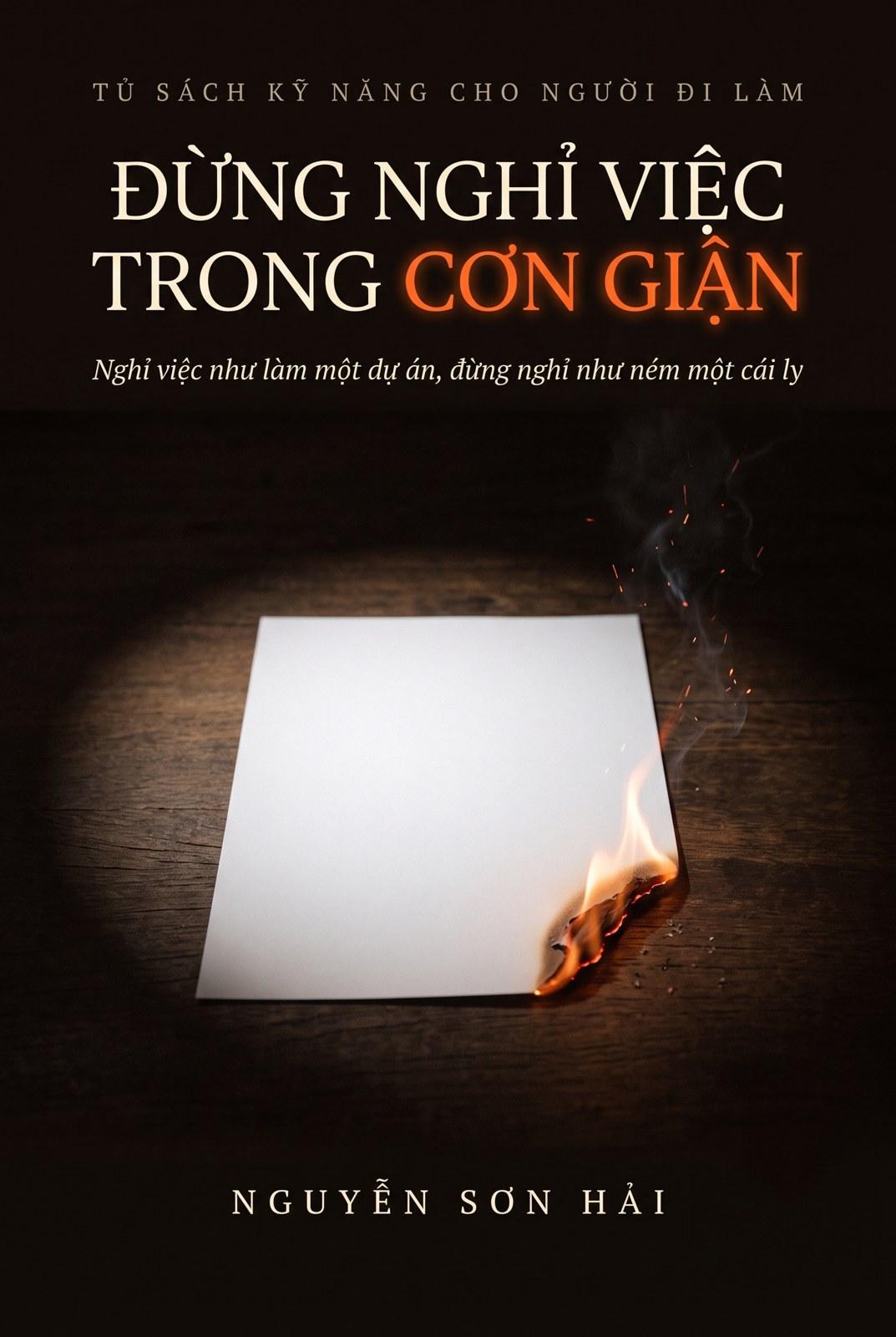 Đừng Nghỉ Việc Trong Cơn Giận