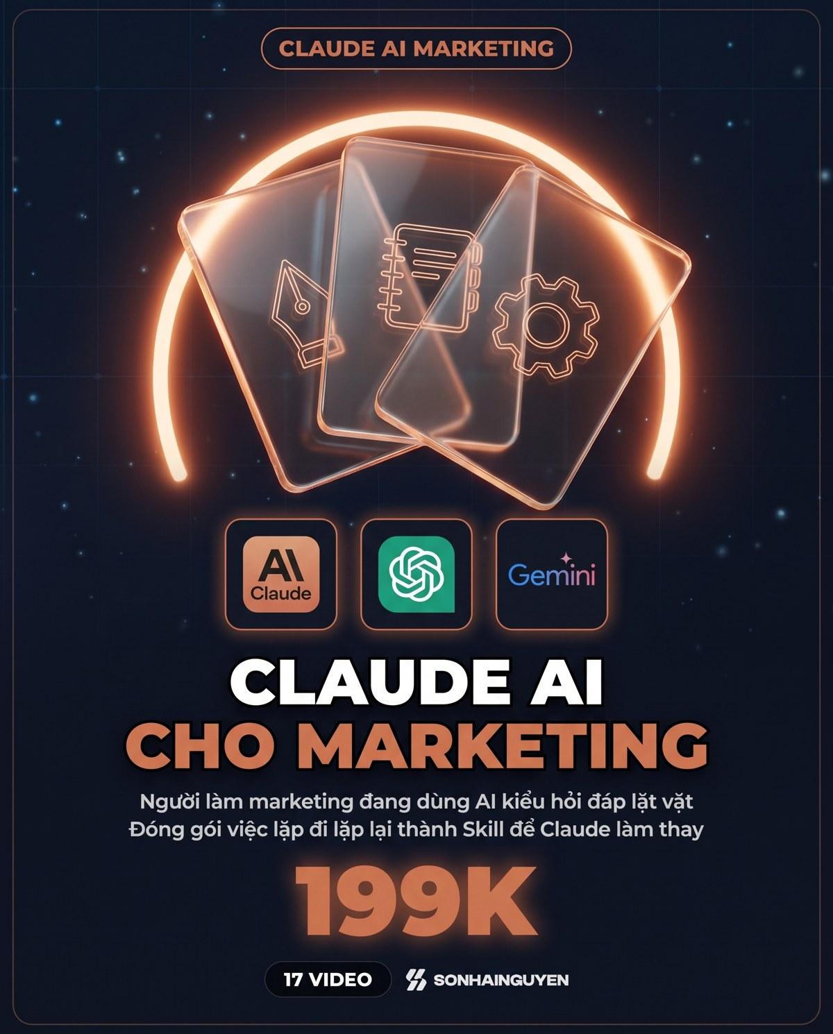 Khoá Học Claude AI Cho Marketing Từ A-Z