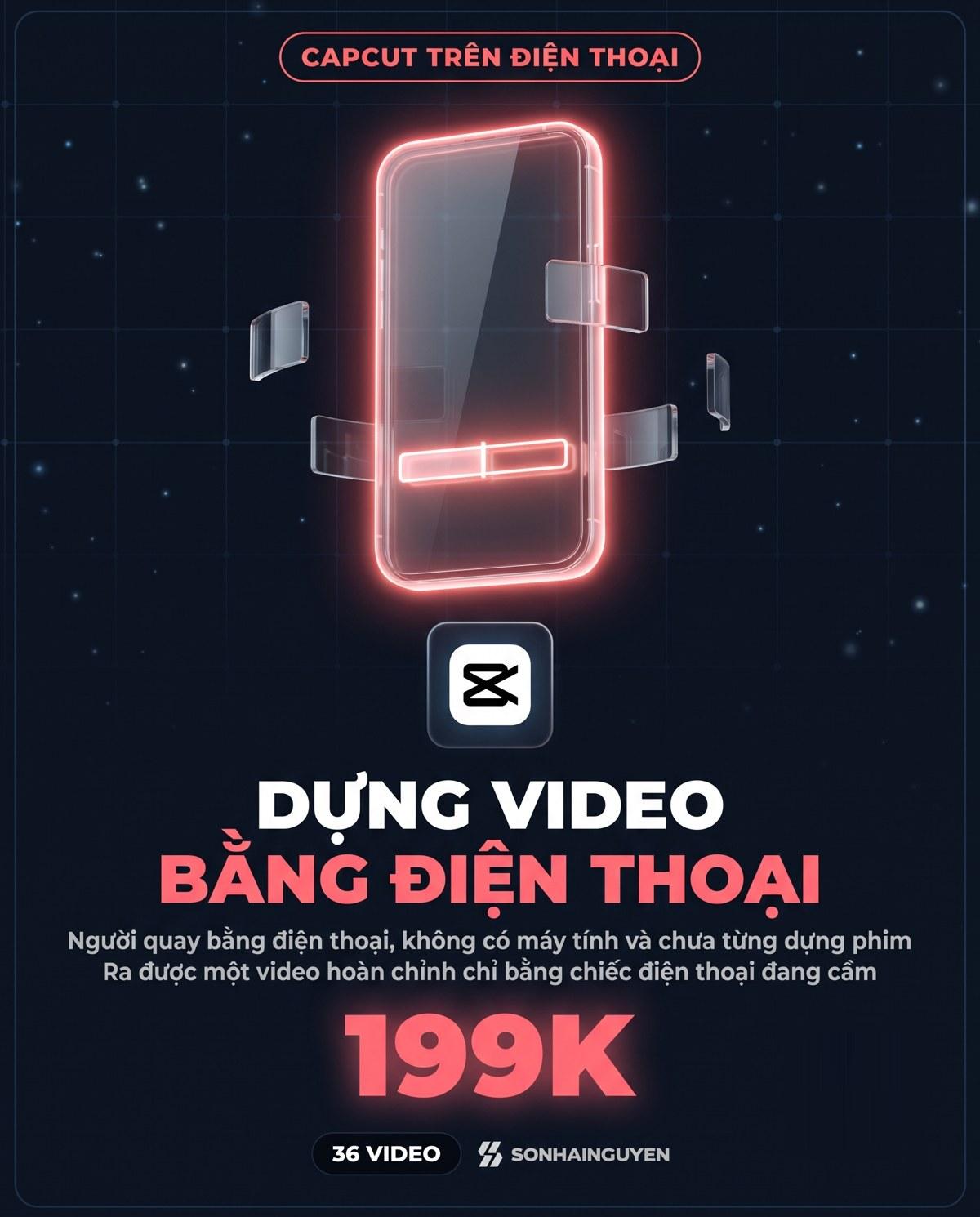 Học Dựng Video Bằng CapCut Trên Điện Thoại