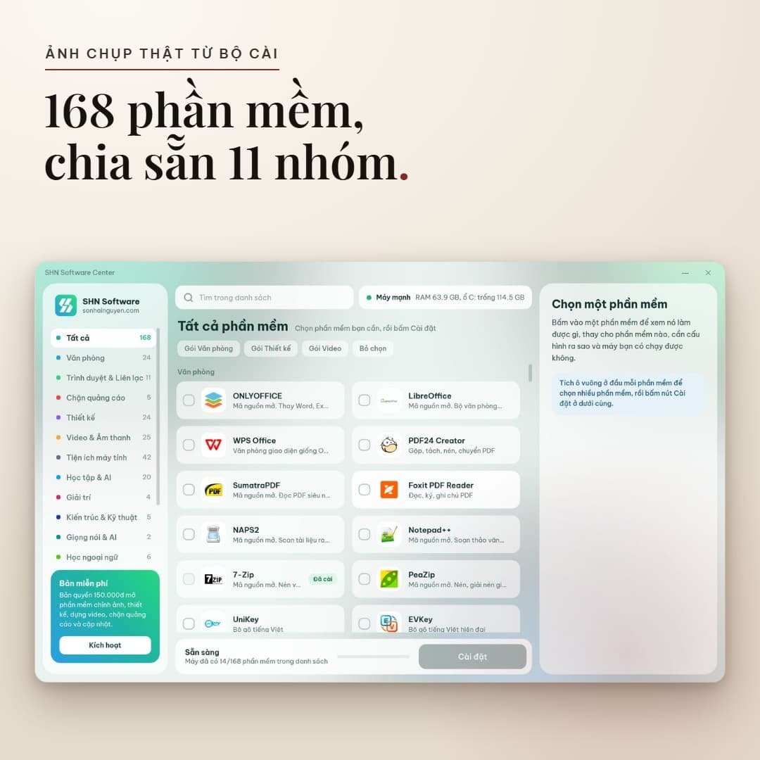 SHN Software Center - ảnh 3