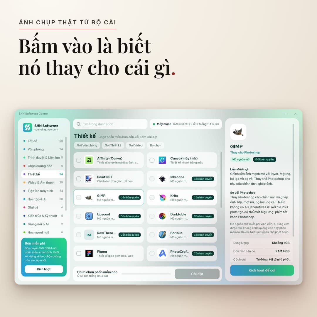 SHN Software Center - ảnh 4