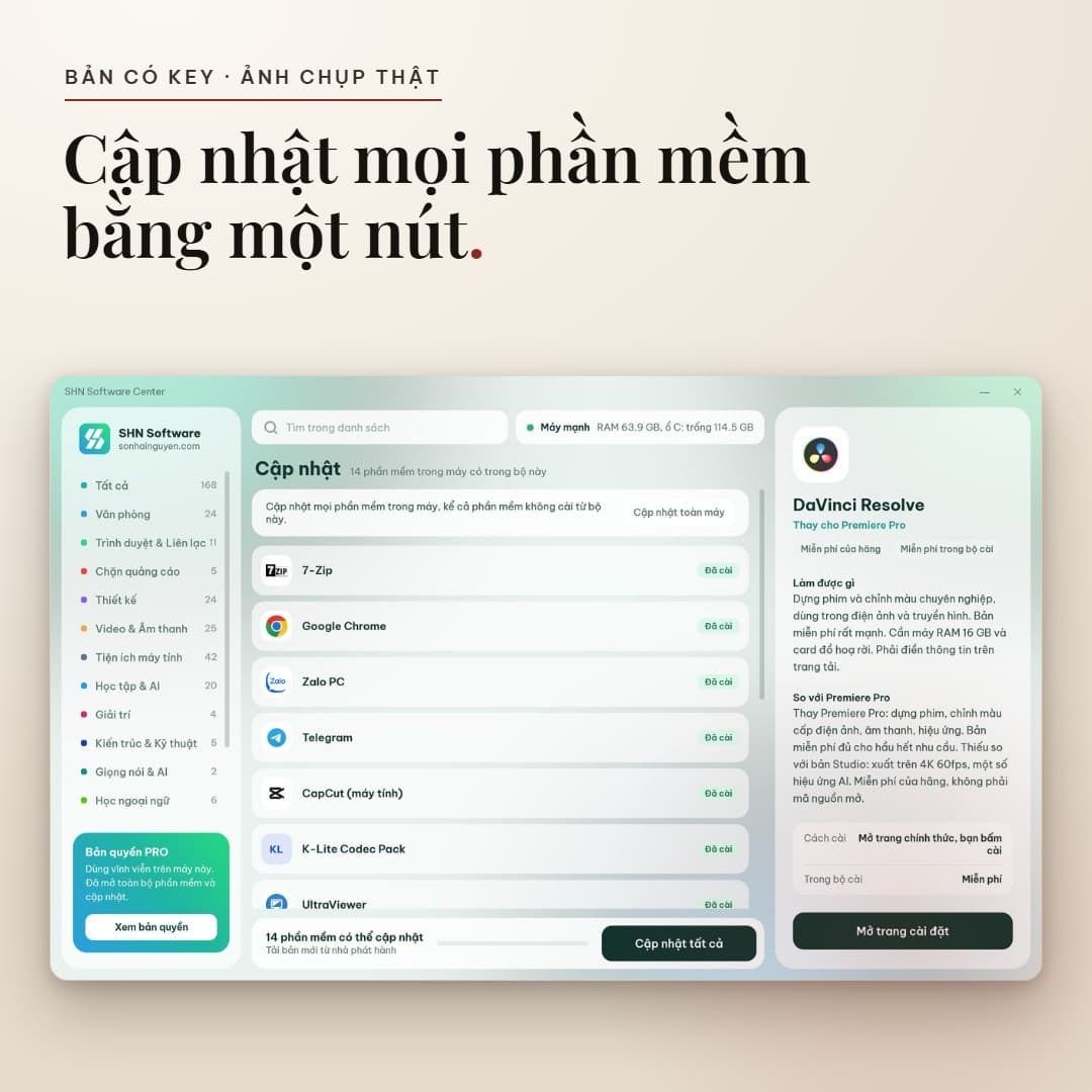SHN Software Center - ảnh 8