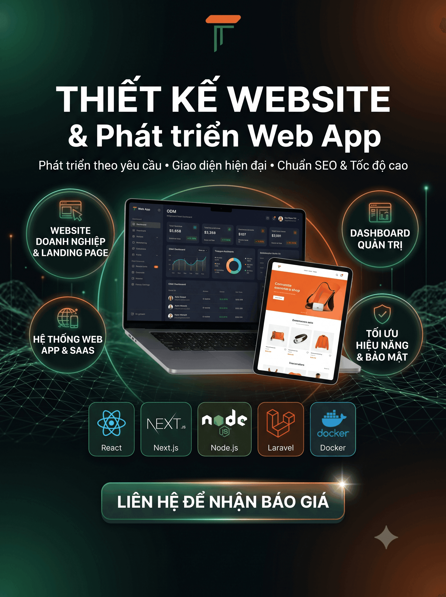 Thiết kế Website & Phát triển Web App