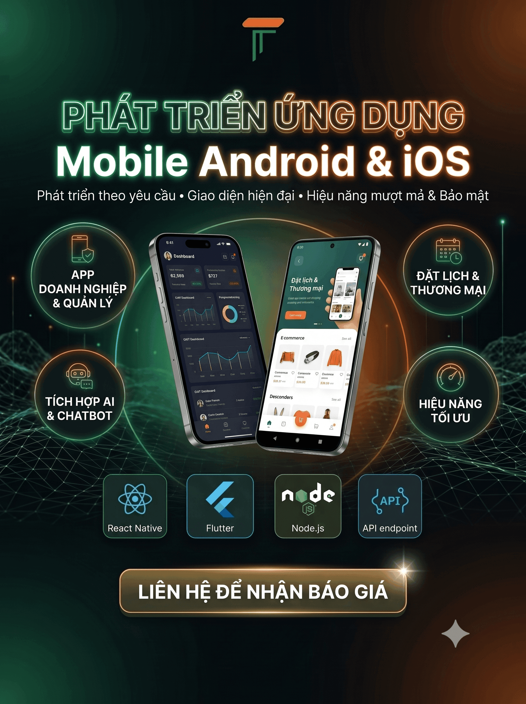 Phát triển ứng dụng Mobile Android & iOS